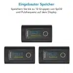 VIATOM Pametni prstni pulzni oksimeter z Bluetooth povezavo - slika 4