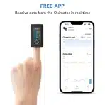 VIATOM Pametni prstni pulzni oksimeter z Bluetooth povezavo - slika 6
