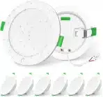 ALUSSO Vgradni LED reflektorji, 6 kosi