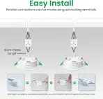 ALUSSO Vgradni LED reflektorji, 6 kosi - slika 6
