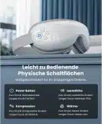 BOB AND BRAD Masažna maska za oči EyeOasis 3 z ogrevanjem in hlajenjem - slika 4