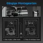 HON&GUAN Aktivni ogleni filter 150 × 200 mm - slika 2