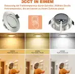 ACELIFE Vgradni LED reflektorji 7 W 950 lm 6 kosov - slika 3