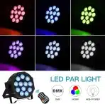 DELIBANG RGBW LED PAR reflektor na baterijo - slika 2