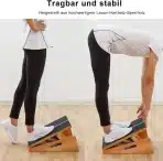 STRONGTEK Nastavljiva lesena raztezna deska XL - slika 5
