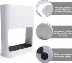 LANZLC Stojalo za dežnike s 4 razdelki - slika 4