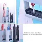 LANZLC Stojalo za dežnike s 4 razdelki - slika 6