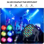 RTKTOUP 36 LED RGB odrski reflektor z daljinskim upravljalnikom - slika 2