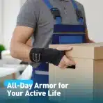 AGPTEK Opornica za zapestje za karpalni kanal, desna roka, črno-bela - slika 6