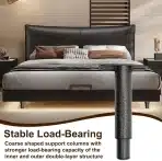 EUBSWA Nastavljive podporne noge za posteljni okvir, 4 kosi - slika 4