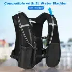 NEXTYU Tekaški hidratacijski nahrbtnik z LED lučko in 500 ml plastenko - slika 6