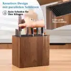 ENOKING Univerzalni blok za nože iz akacijevega lesa - slika 4
