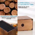 ENOKING Univerzalni blok za nože iz akacijevega lesa - slika 6