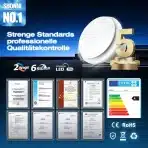 SBONNI Kopalniški ventilator 100 mm z daljinskim upravljalnikom, bel - slika 6