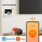 KETOTEK Pametni WiFi termostat za električno talno ogrevanje, 16A - slika 3