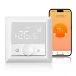 KETOTEK Pametni WiFi termostat za električno talno ogrevanje, 16 A