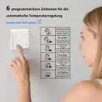 KETOTEK Pametni WiFi termostat za električno talno ogrevanje, 16 A - slika 4