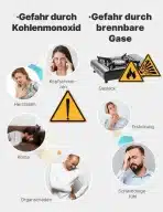 MOES 4-v-1 detektor ogljikovega monoksida in plina z vtičem, set 2 kosov - slika 4