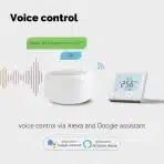 MOES Pametni WiFi termostat za plinske kotle in ogrevanje, bel - slika 4