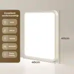 OTREN Izjemno tanek kvadratni LED panel, 40 cm - slika 2