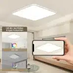 OTREN Izjemno tanek kvadratni LED panel, 40 cm - slika 3