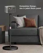 HIBORI Po višini nastavljivo talno stojalo za projektor, 360° zasuk - slika 6