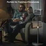 HIBORI Po višini nastavljivo talno stojalo za projektor, 360° zasuk - slika 7
