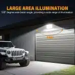 RIGIDON Set 2 LED zunanjih reflektorjev, 75 W, 7500 lm, IP66 - slika 4