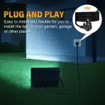 RIGIDON Set 2 LED zunanjih reflektorjev, 75 W, 7500 lm, IP66 - slika 7