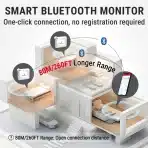 THERMOPRO Bluetooth termometer in higrometer, set 3 kosov - slika 3