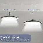 NISERELESA UFO LED industrijska svetilka 300 W, 30.000 LM - slika 5