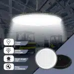 NISERELESA UFO LED industrijska svetilka 300 W, 30.000 LM - slika 6