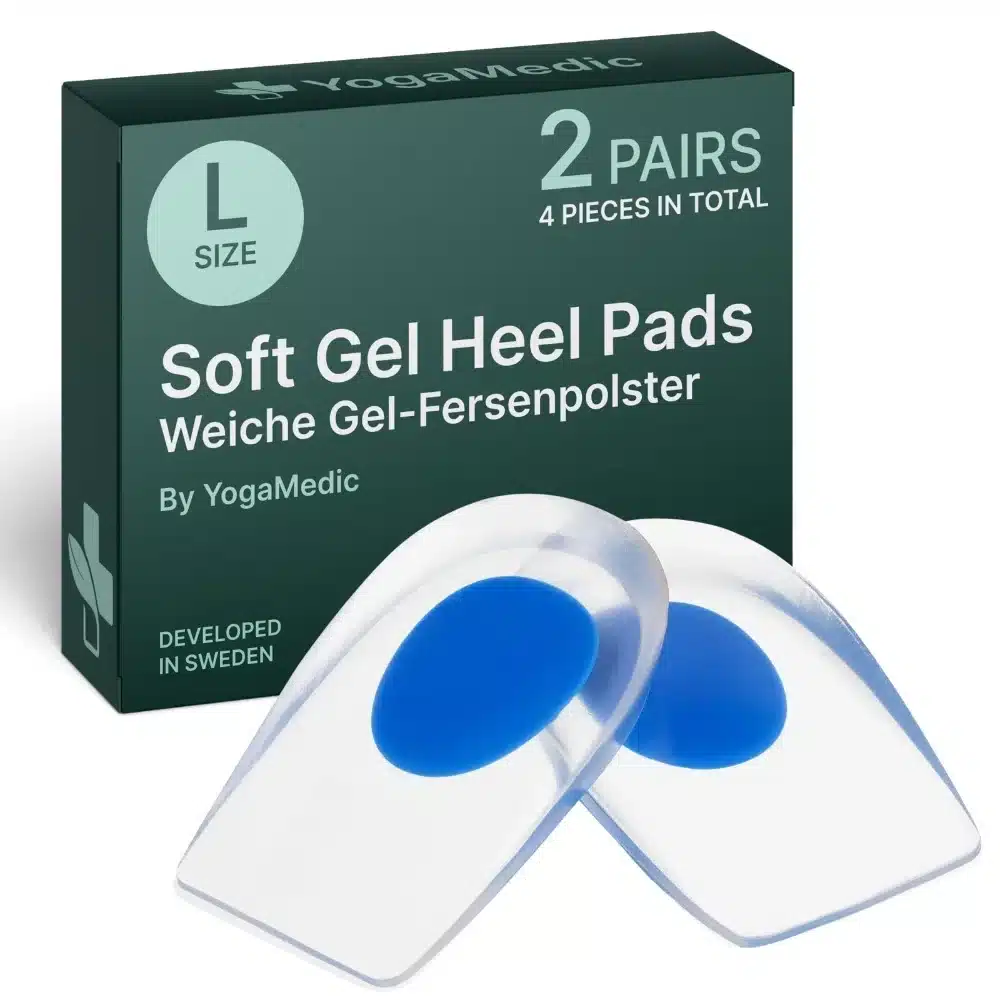 4_Piece_Heel_Pad_01 2x YOGAMEDIC silikonske petne blazinice - slika 1