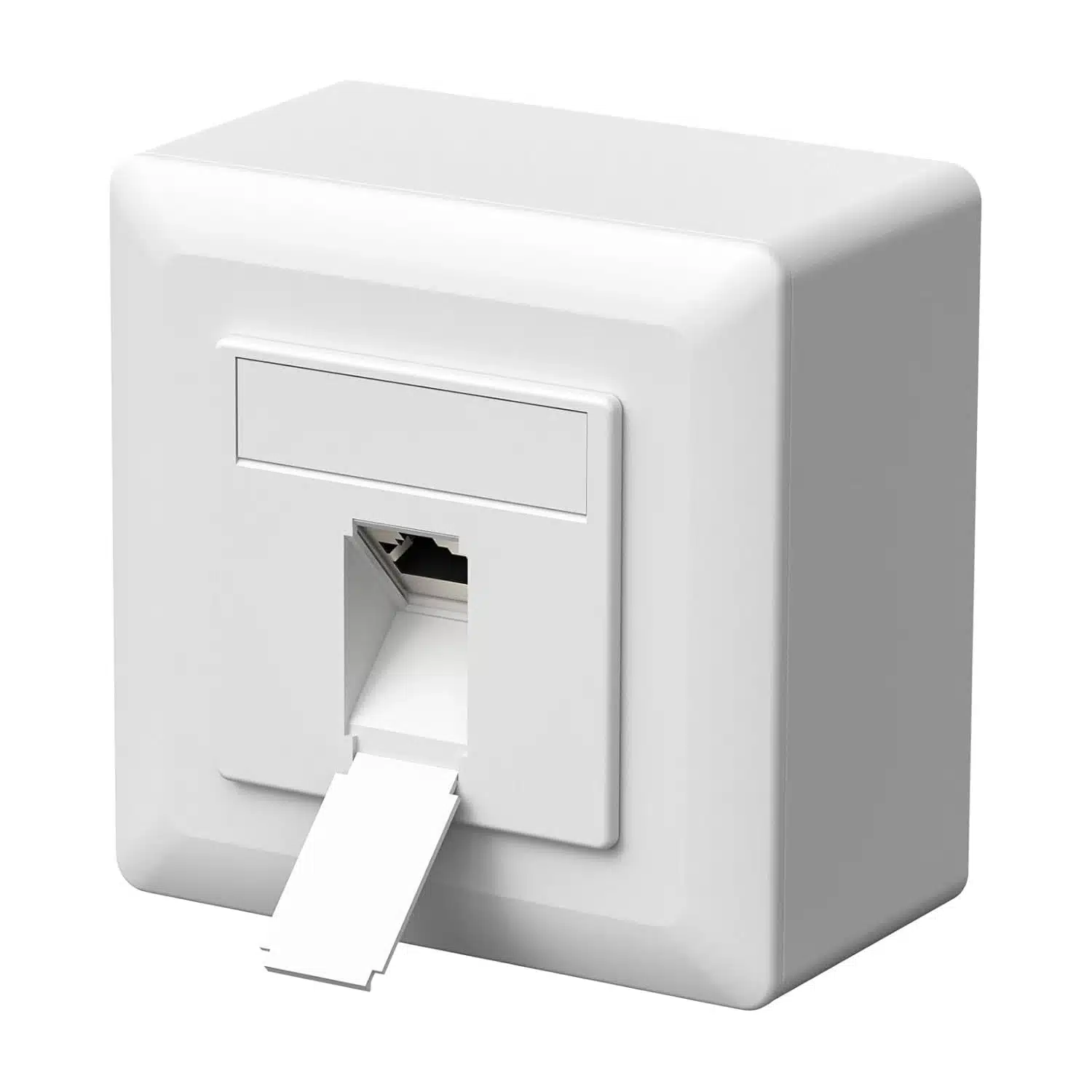 51oekMVa0hL._SL1500 FGB CAT6a mrežna vtičnica z 1 RJ45 priključkom - 10 Gbit/s - slika 1