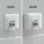FGB CAT6a mrežna vtičnica z dvema RJ45 priključkoma 10 Gbit/s - slika 3