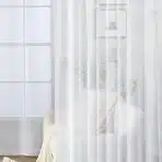 2x 140-160cm EMEMA prosojna zavesa za dnevno sobo - slika 5