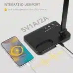 IVICT LED namizna svetilka z dvojno roko in USB priključkom - slika 6