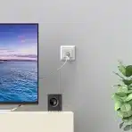 FGB CAT6a mrežna vtičnica z 1 RJ45 priključkom - 10 Gbit/s - slika 2