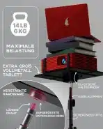 PROPVUE nastavljivo stojalo za projektor in prenosnik - slika 3