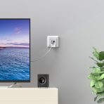 FGB CAT6a univerzalna mrežna vtičnica z 2 RJ45 priključkoma - slika 2