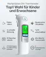 FEMOMETER ušesni termometer za odrasle in otroke - slika 3