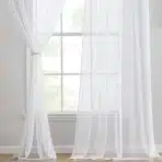 2x 140-160cm EMEMA prosojna zavesa za dnevno sobo - slika 2
