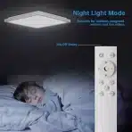 BLNAN RGB LED stropna luč z daljincem 24W - slika 4