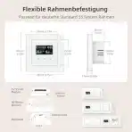 MIUCDA pametni Wi-Fi termostat za električno talno ogrevanje - slika 6