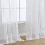 2x 140-160cm EMEMA prosojna zavesa za dnevno sobo - slika 4