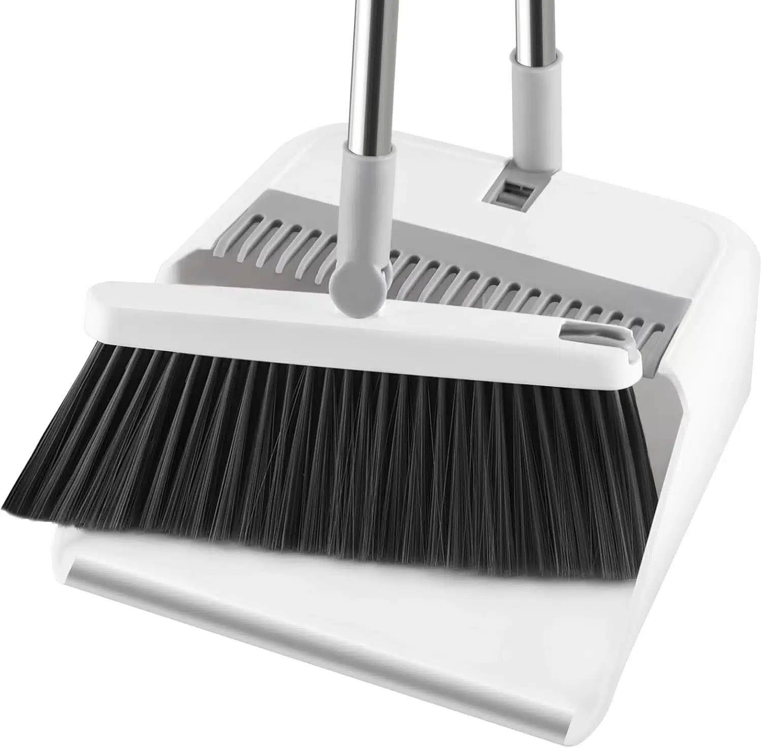 61zrSVOU5HL._AC_SL1500 MITCLEAR set metle in smetišnice z ročajem - slika 1