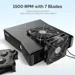 ELUTENG USB ventilator z dvojnim hlajenjem 140mm - slika 2