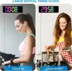 SUKEEN LED digitalna stenska ura 33cm - slika 5