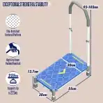 LITTNEO stopnička z nastavljivimi ročaji 55cm - slika 3