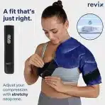 REVIX gel hladilna obloga za ramo z nastavljivima trakovoma - slika 4